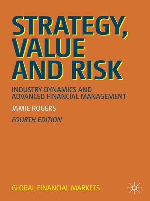 cover image of Strategy, Value and Risk